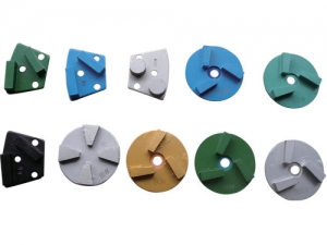 Diamond metal grinding for floor