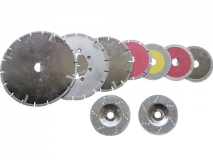 Diamond sandblasting saw